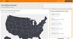 Desktop Screenshot of findmobileminutes.com